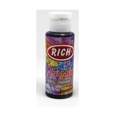 Siyah Fırınlanabilir Cam Boyası 70 ml