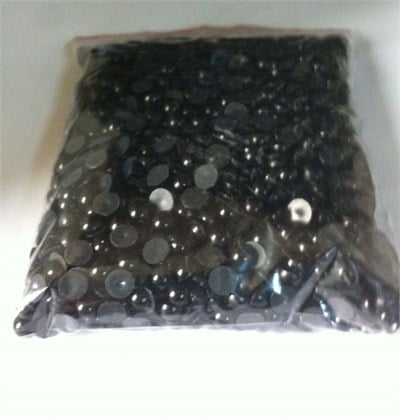 Yarım inci siyah 8 mm(500 gr)