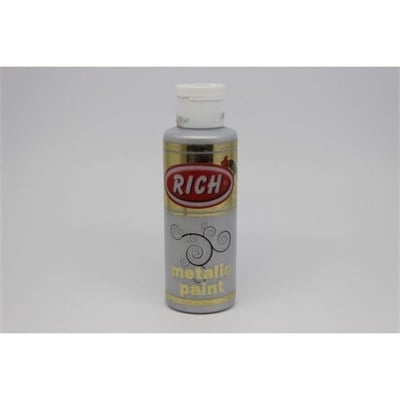 Gümüş Metalik Akrilik Boya 130 ml