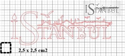 Kumlama Şabl.İstanbul Silueti