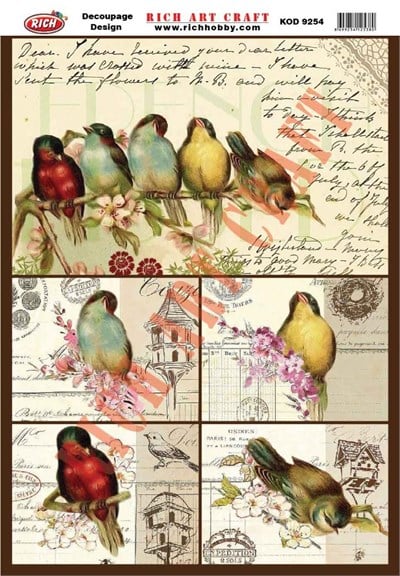 Dekopaj kağıdı (33x48 ) 9254