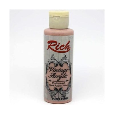 Pudra Pembe Vintage Akrilik Boya 130 ml