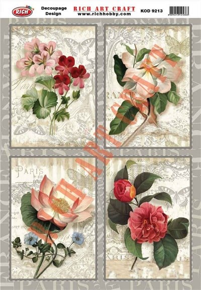 Dekopaj kağıdı (33x48 ) 9213