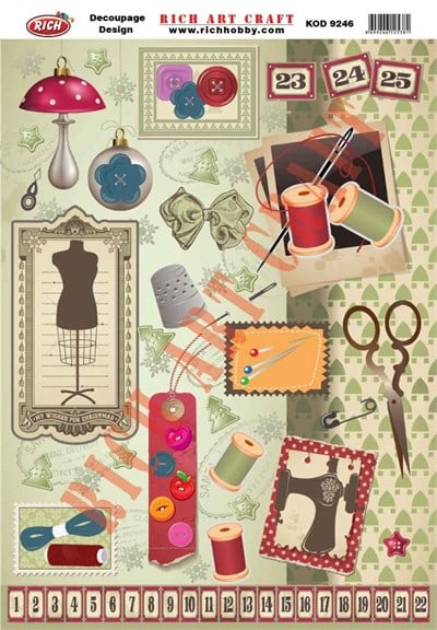 Dekopaj kağıdı (33x48 ) 9246