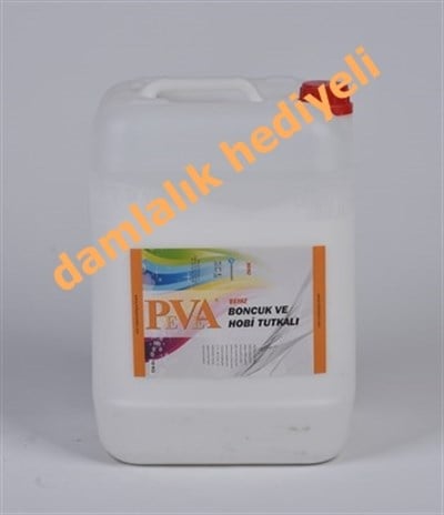 Beyaz Boncuk Tutkalı 10 kg (damlalık hediyeli)