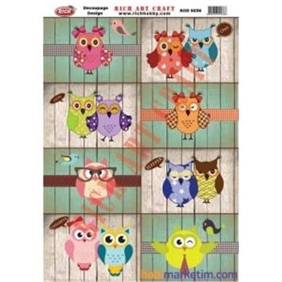 Dekopaj kağıdı (33x48 ) 9256