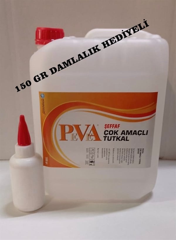 Çok Amaçlı Şeffaf  Tutkal 5 kg