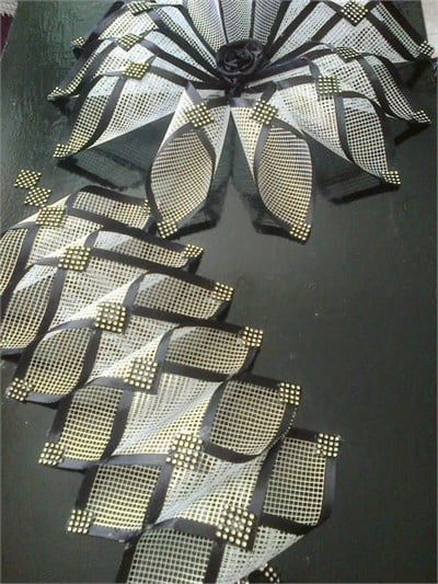 Siyah Kanvas File sert 1 m2 (160 gr)