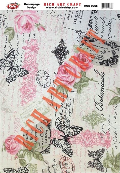 Dekopaj kağıdı (33x48 ) 9265