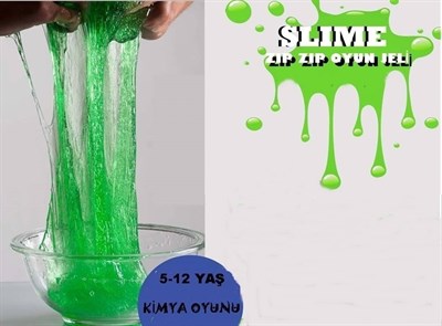 Slime Jeli Yeşil Zıp Zıp 500 gr.