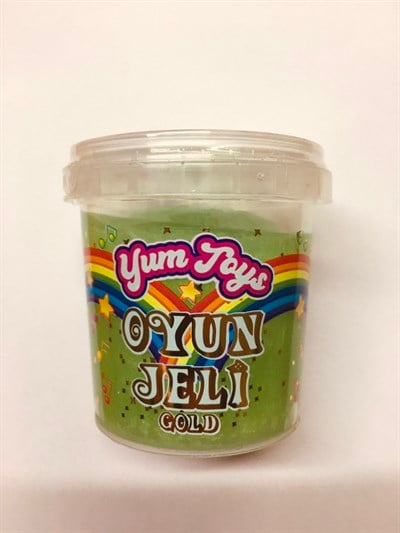 Yaldızlı Yeşil Hazır Slime 130 gr