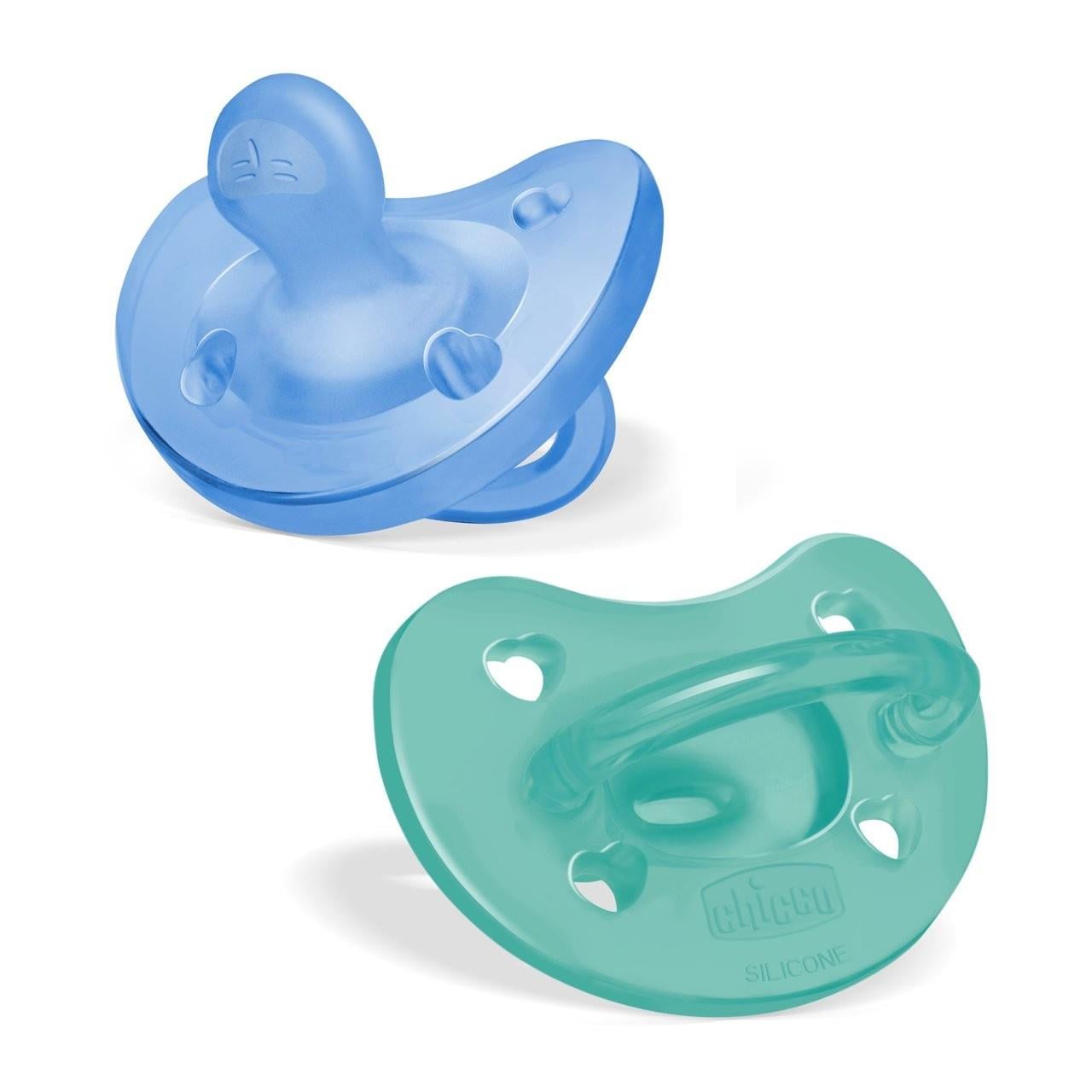 Chicco PhysioForma Soft 2'li Silikon Emzik 6-16 Ay Erkek
