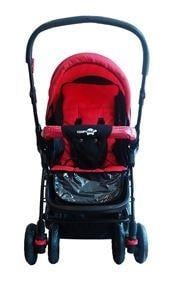 Comfymax Çift Yönlü Bebek Arabası - Kırmızı