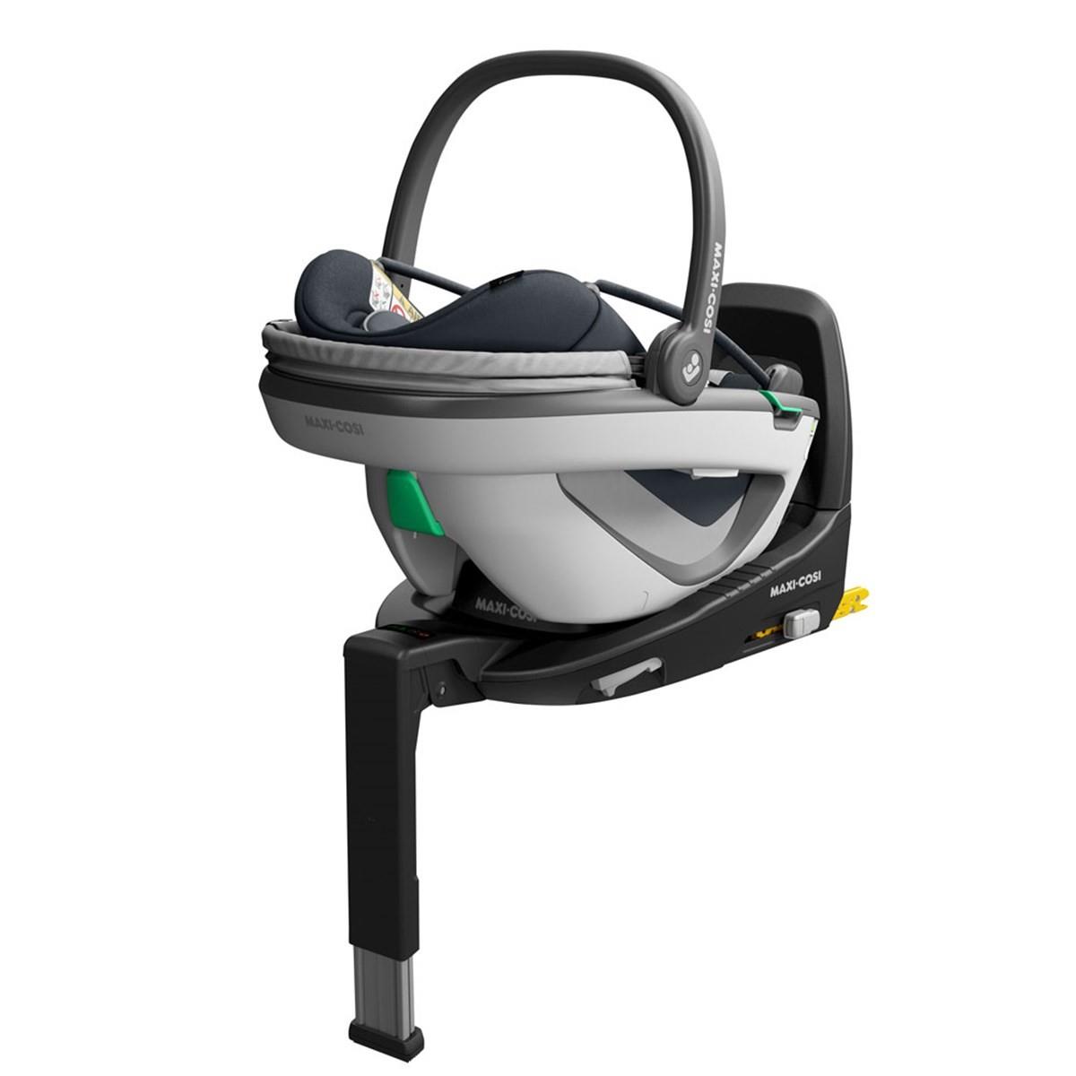 Maxi-Cosi Coral & FamilyFix3 Baza / Essantial Graphite