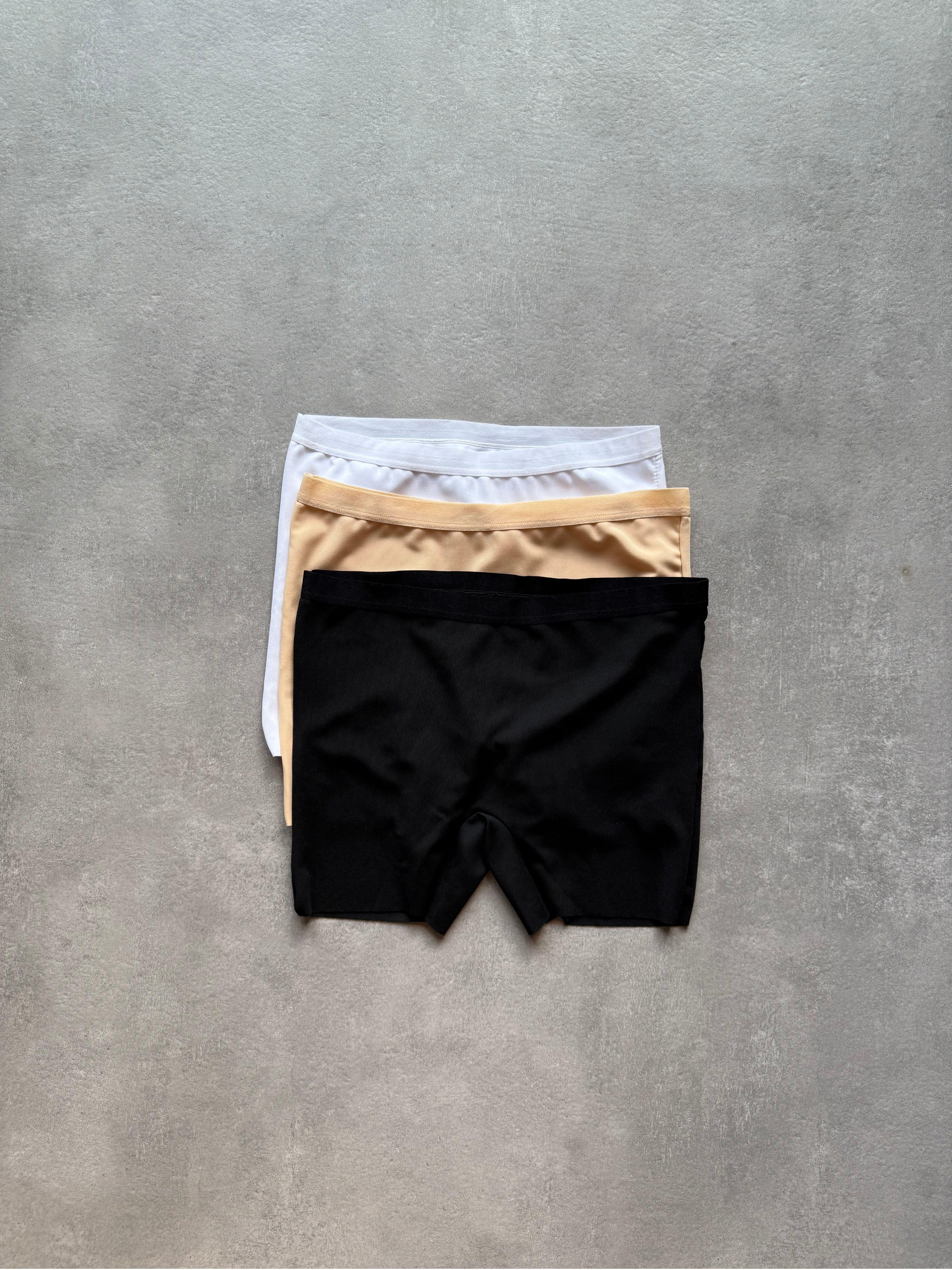 Basic Lazer Kesim Dikişsiz Kadın Boxer 3'lü