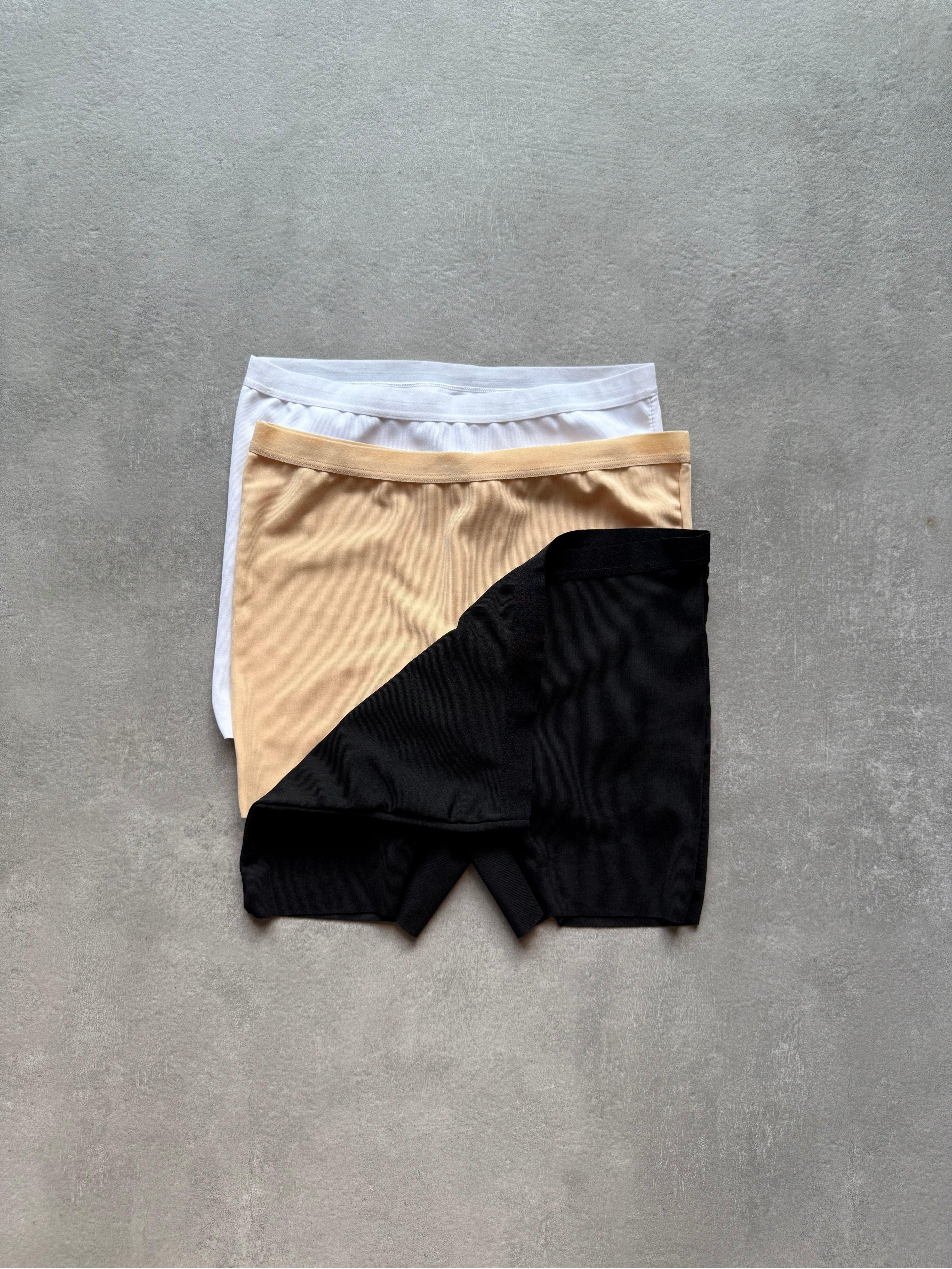 Basic Lazer Kesim Dikişsiz Kadın Boxer 3'lü