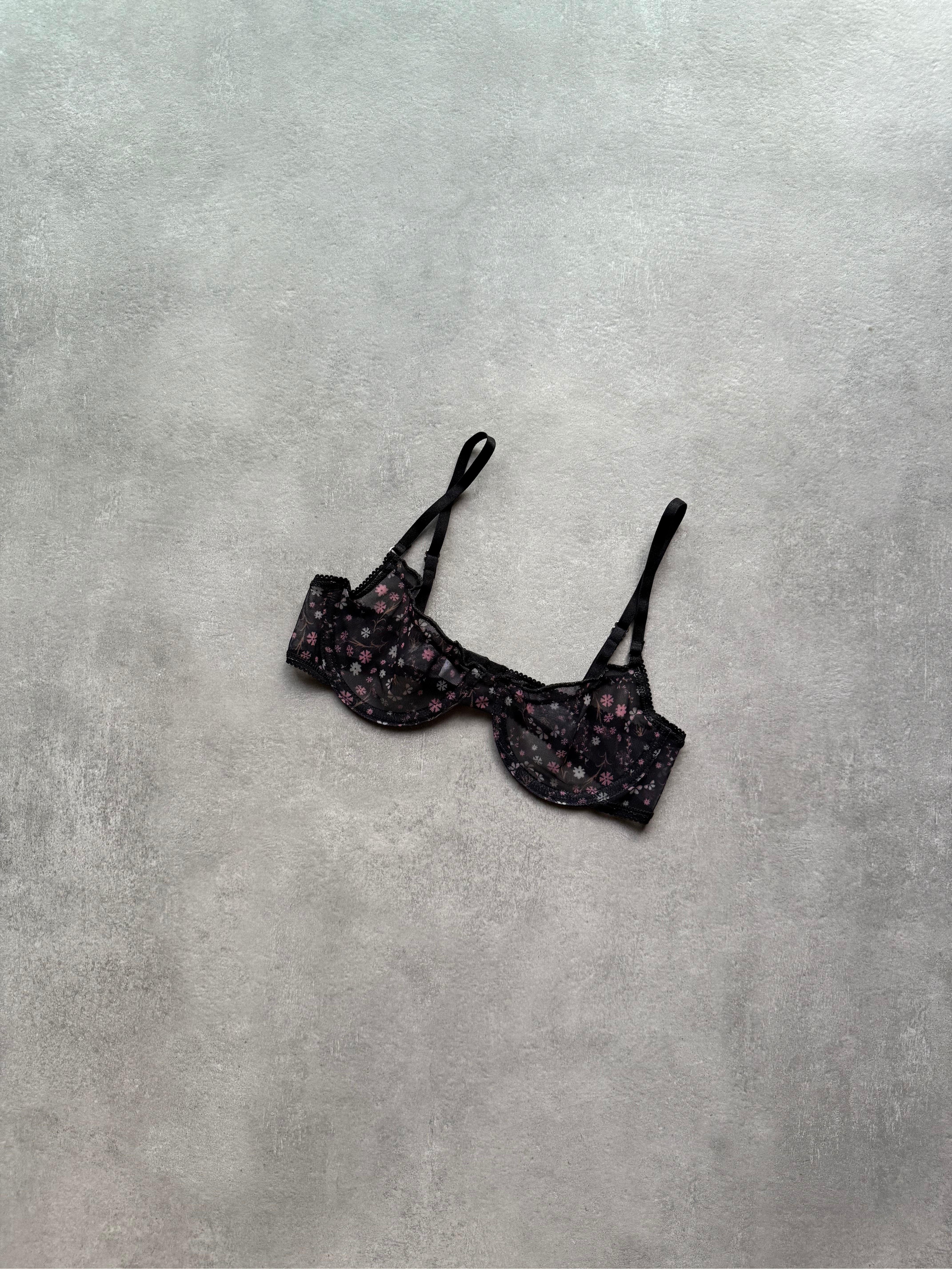 Nuvia Siyah Bralet Sütyen
