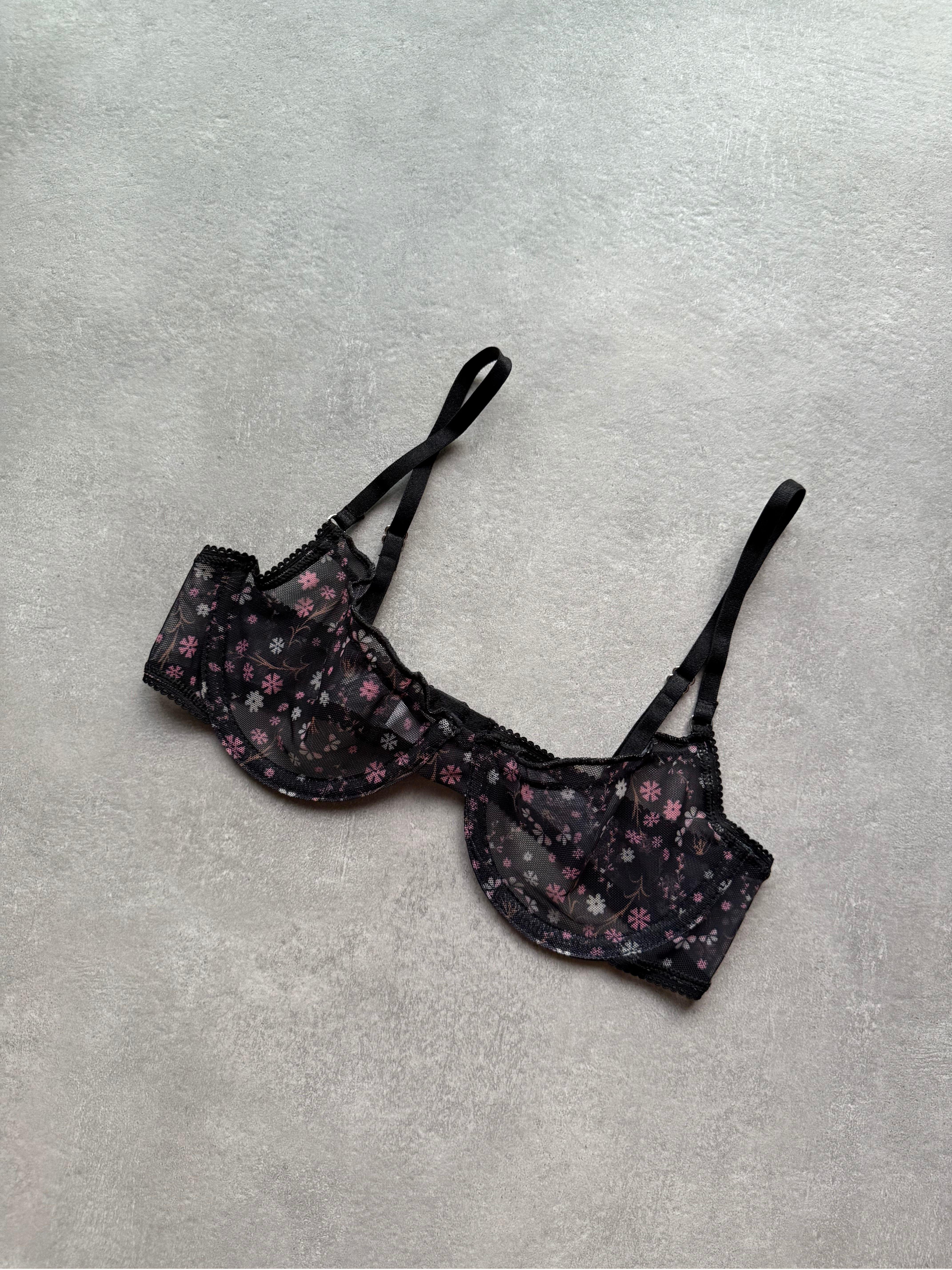 Nuvia Siyah Bralet Sütyen