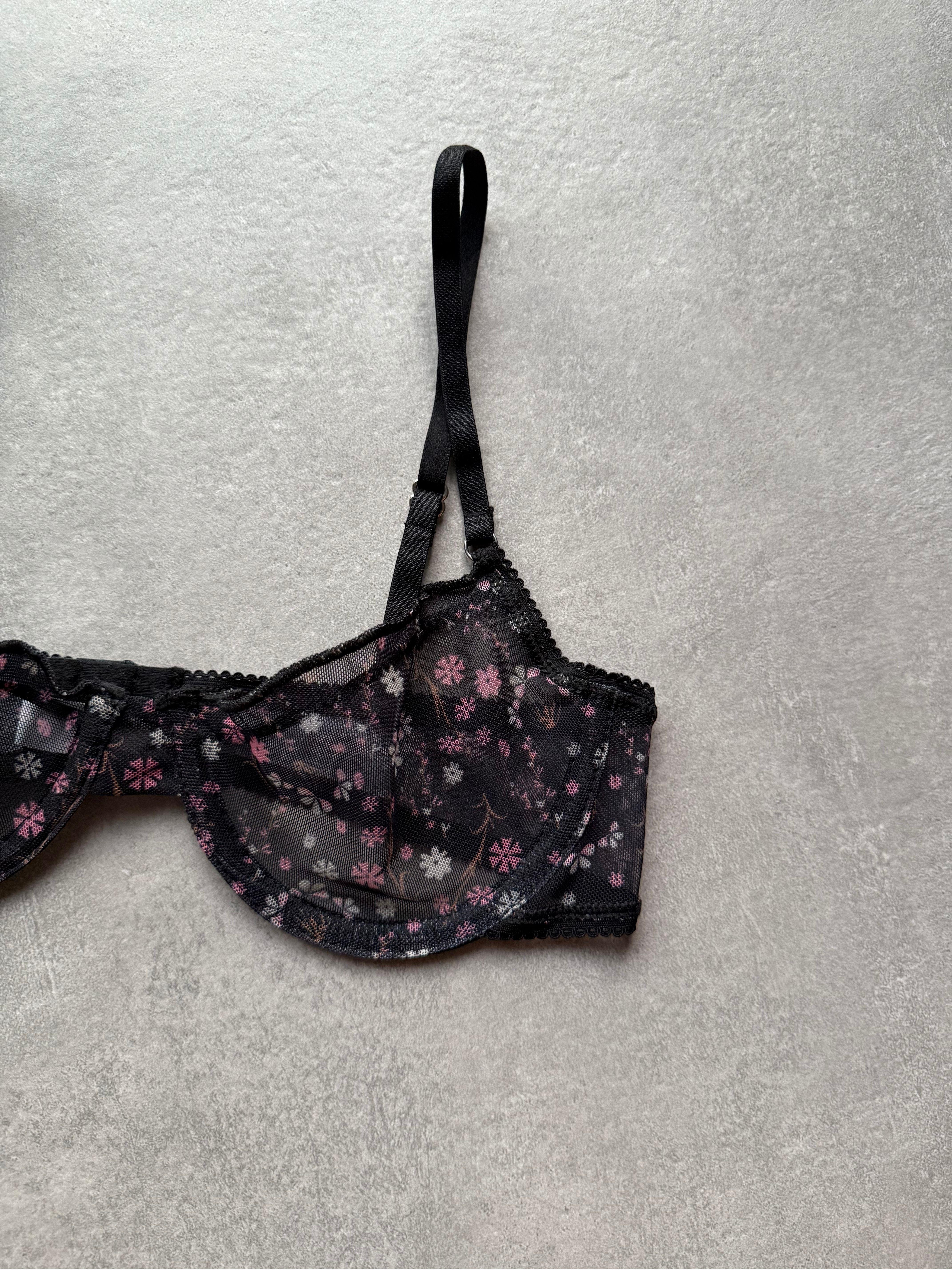Nuvia Siyah Bralet Sütyen