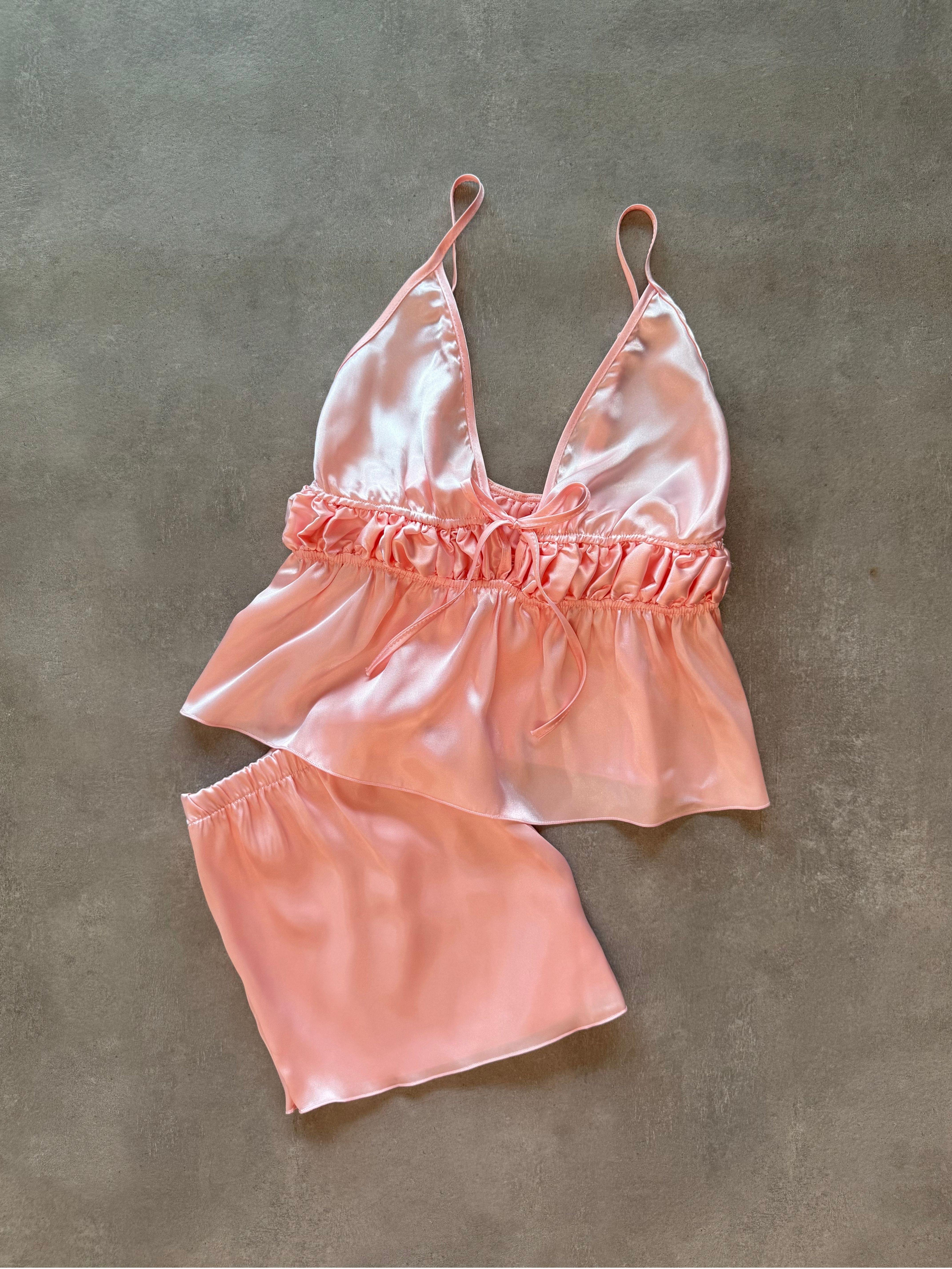 Rosélia Saten Gecelik Takımı