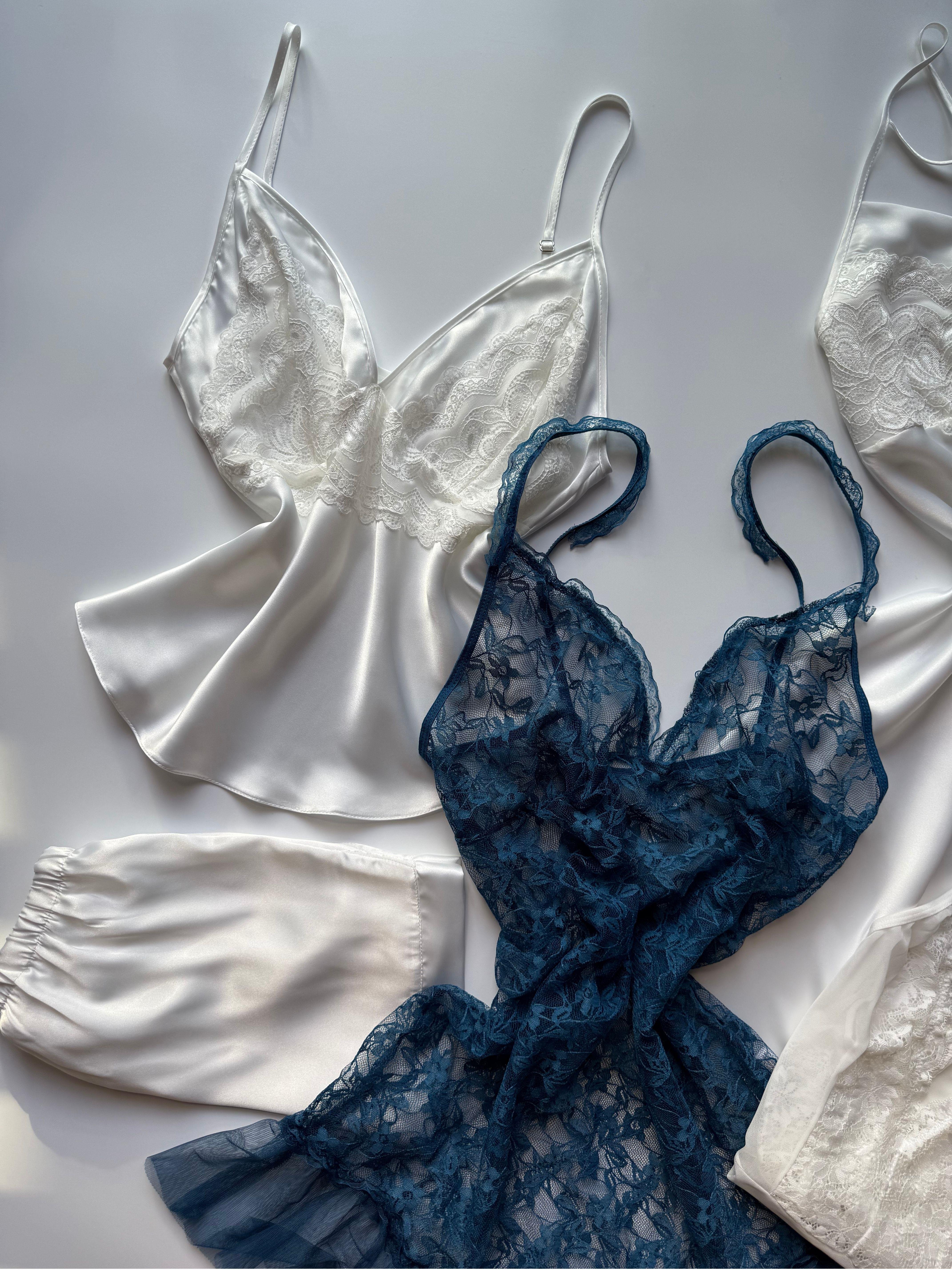Soft Caress Saten Dantelli 5'li Set