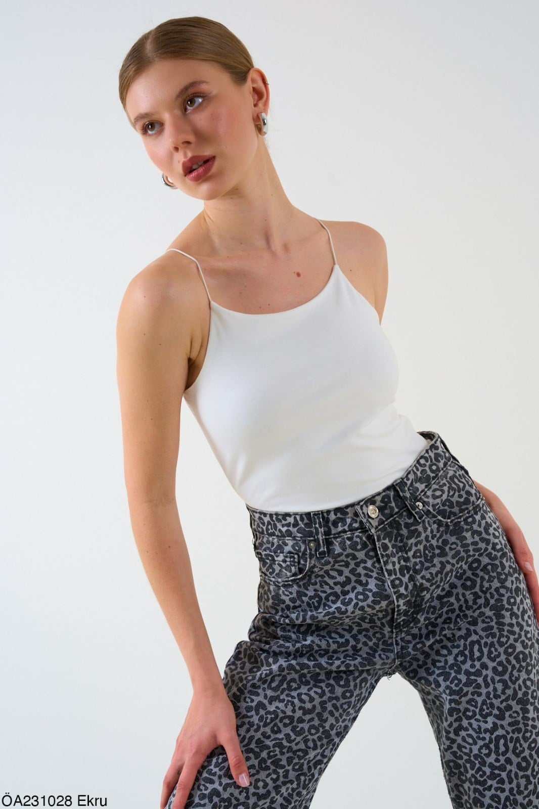  Askılı Atlet Beyaz