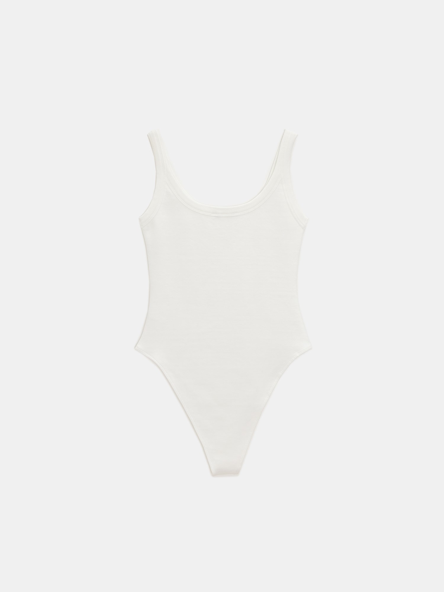 Askılı Bodysuit-Açık Ekru