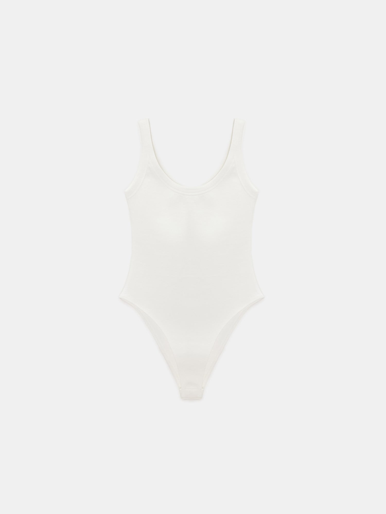 Askılı Bodysuit-Açık ekru