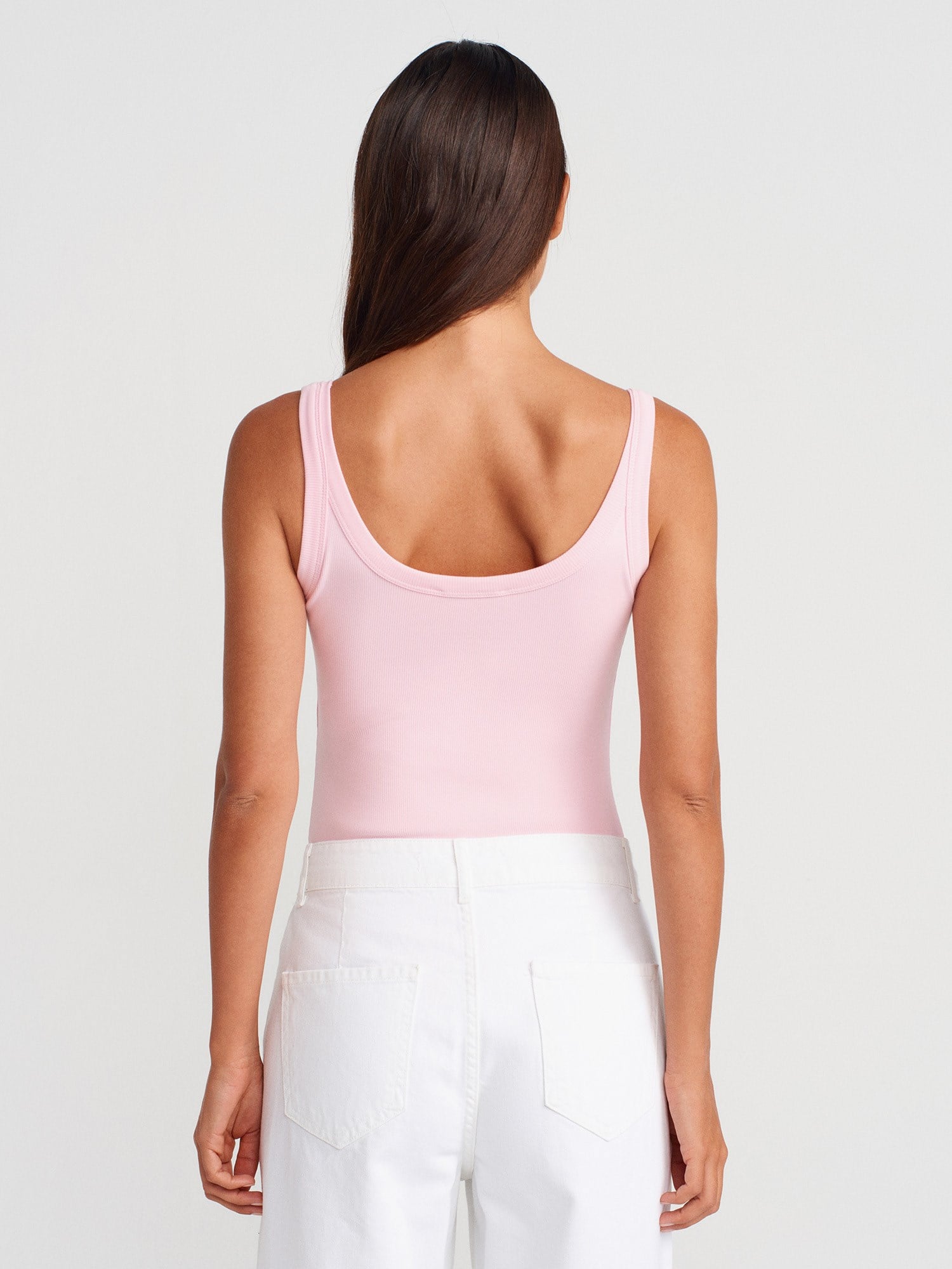 Askılı Bodysuit-toz pembe