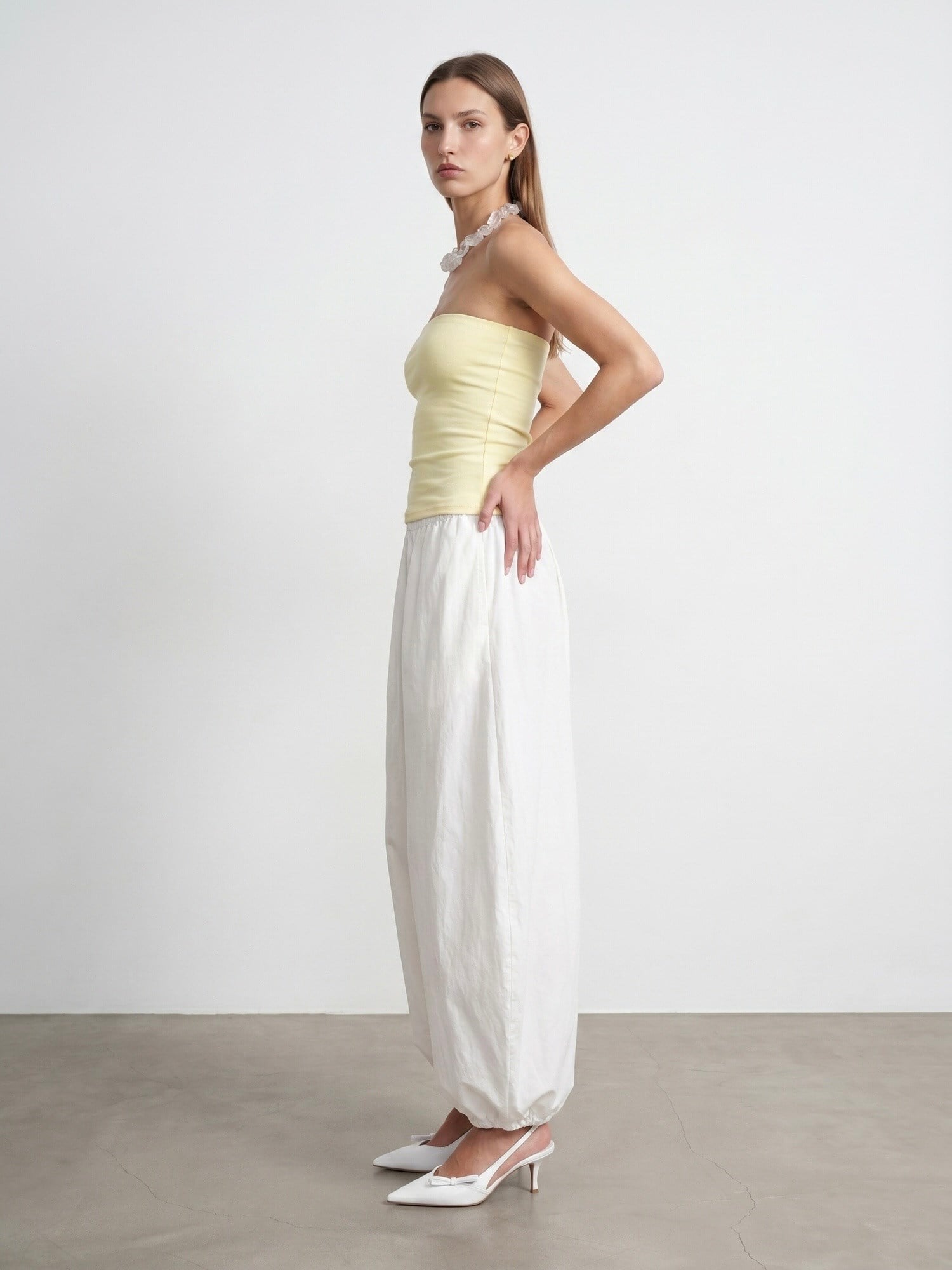 Bandeau Top Sarı