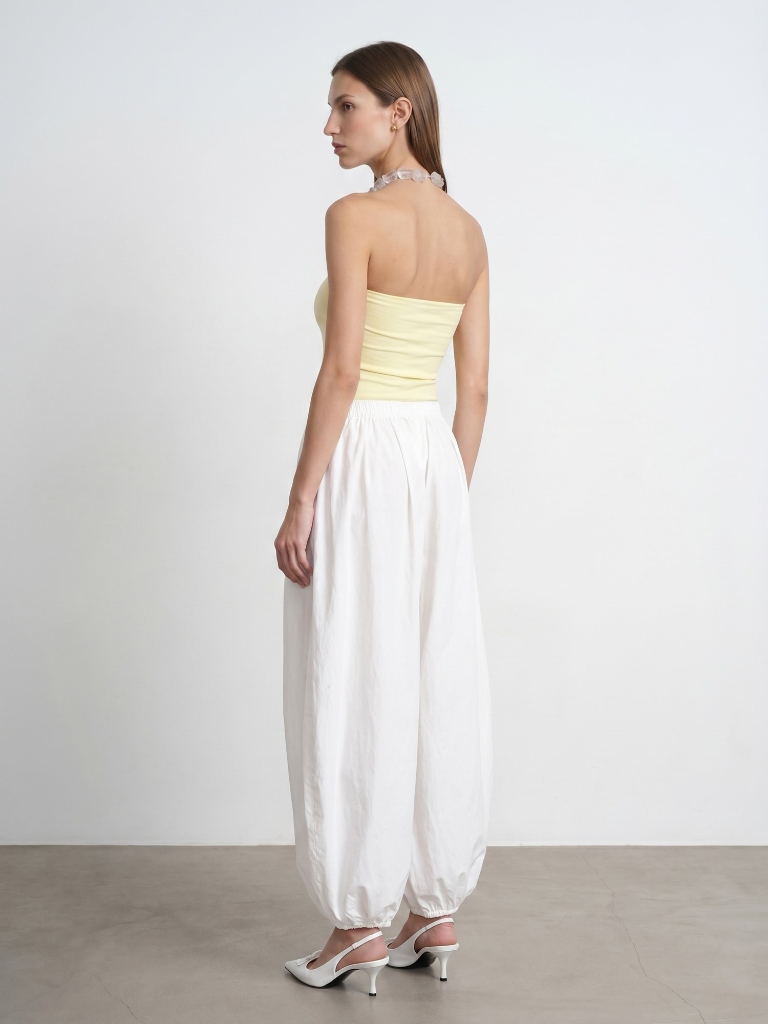 Bandeau Top Sarı