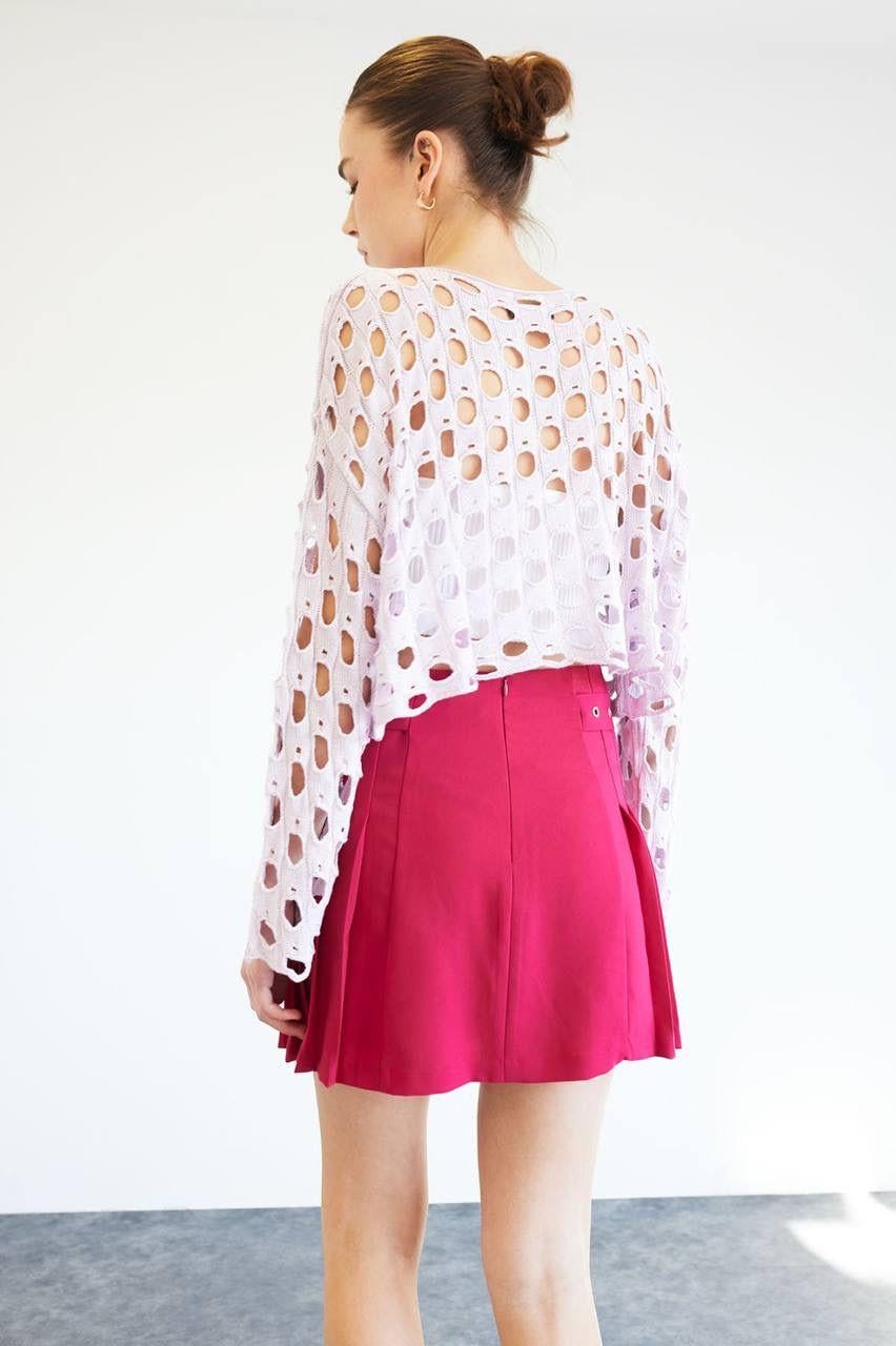 DELİKLİ TRİKO KAZAK