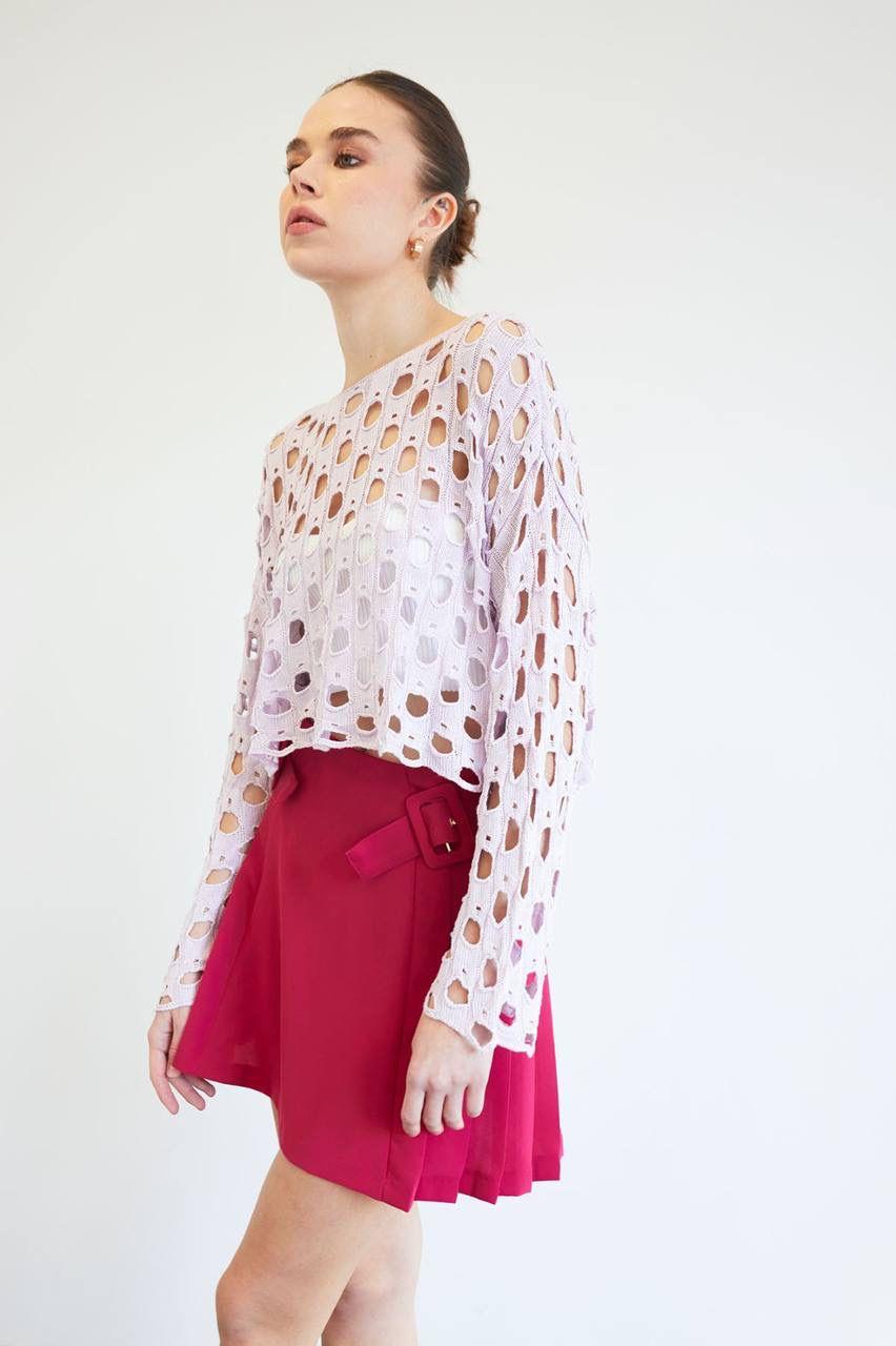 DELİKLİ TRİKO KAZAK