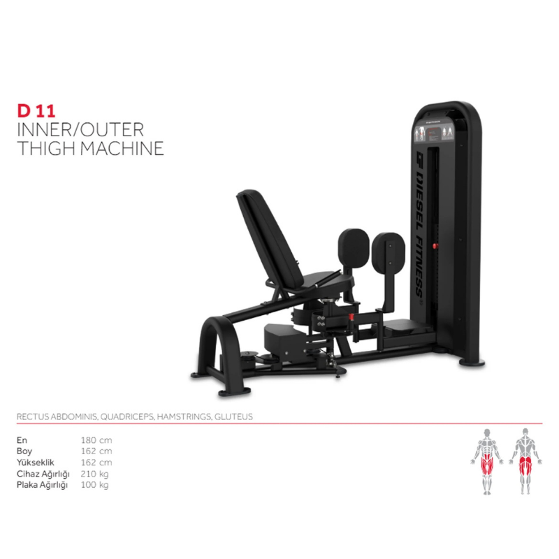 Diesel Fitness D11 Inner / Outer Thigh Dual Machine