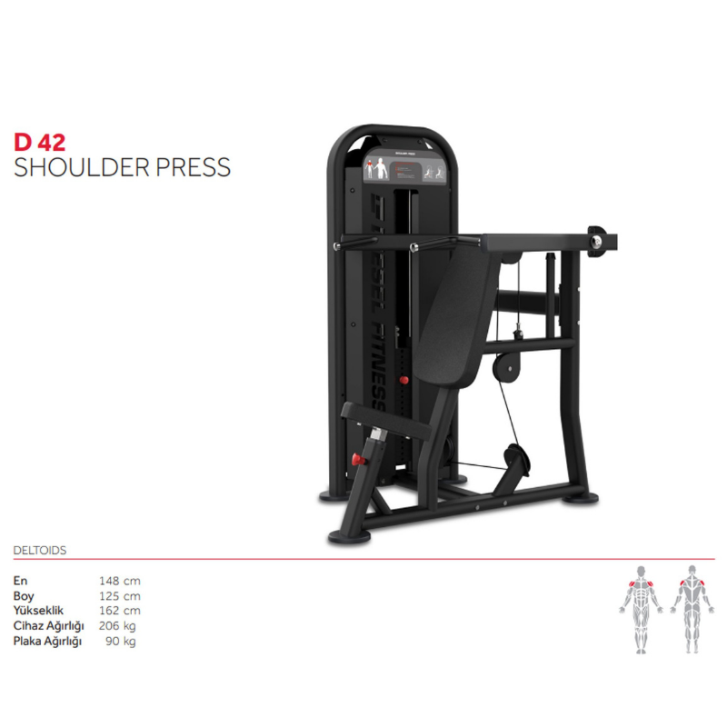 Diesel Fitness D42 Shoulder Press