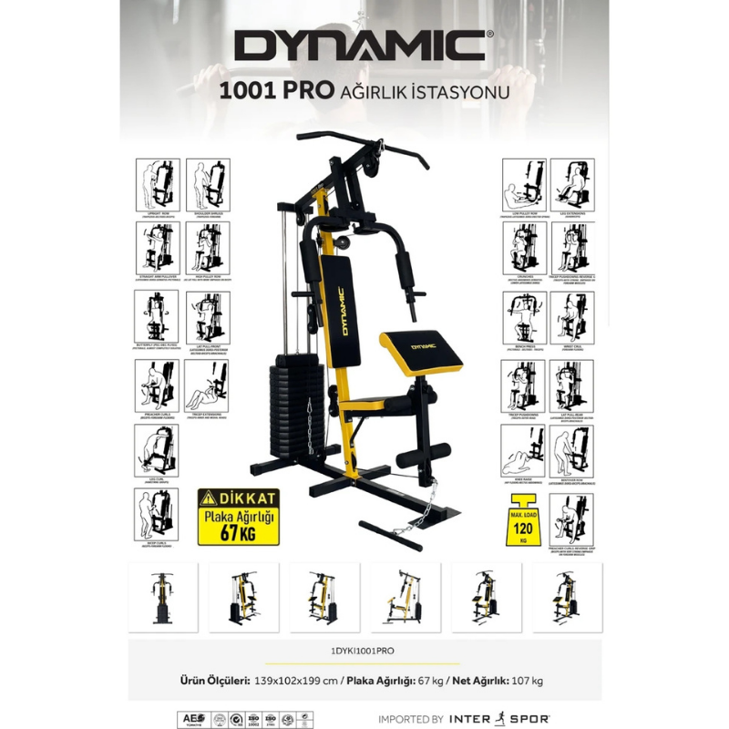 Dynamic 1001 PRO Ağırlık İstasyonu