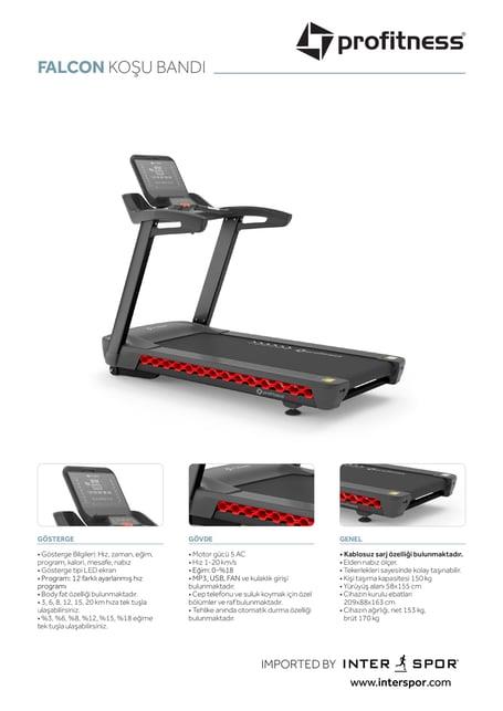 Profitness Falcon Koşu Bandı