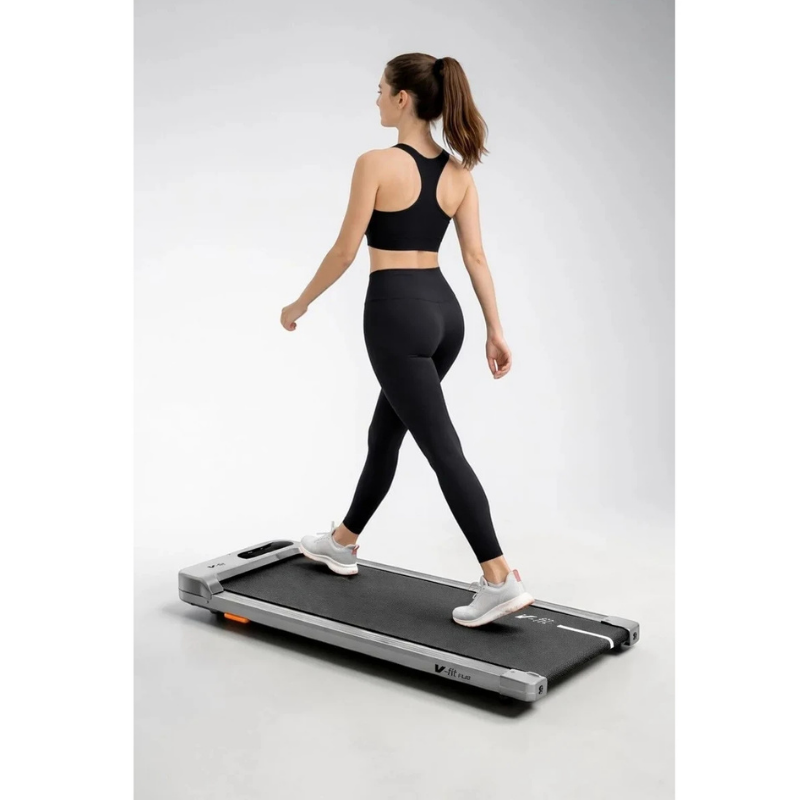 V-Fit Flat Koşu Bandı 34x79 cm Minimal Yürüyüş Bandı Uzaktan Kumandalı & Eğimli