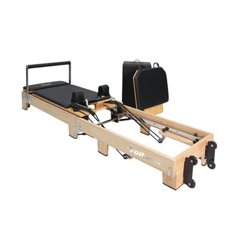 Voit Ahşap Reformer Pilates Aleti – Ev ve Stüdyo Kullanımına Uygun Profesyonel Reformer