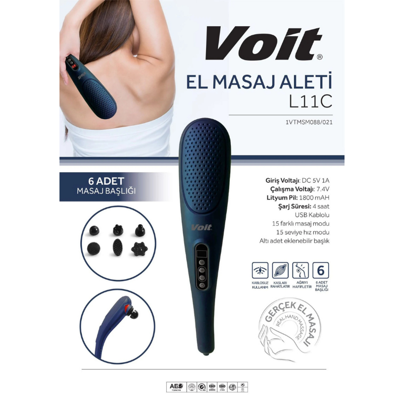 Voit El Masaj Aleti Lacivert