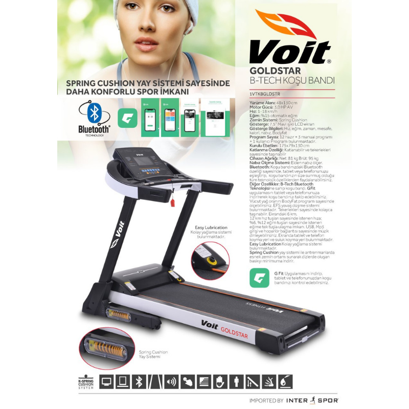 Voit Goldstar Koşu Bandı Teşhir