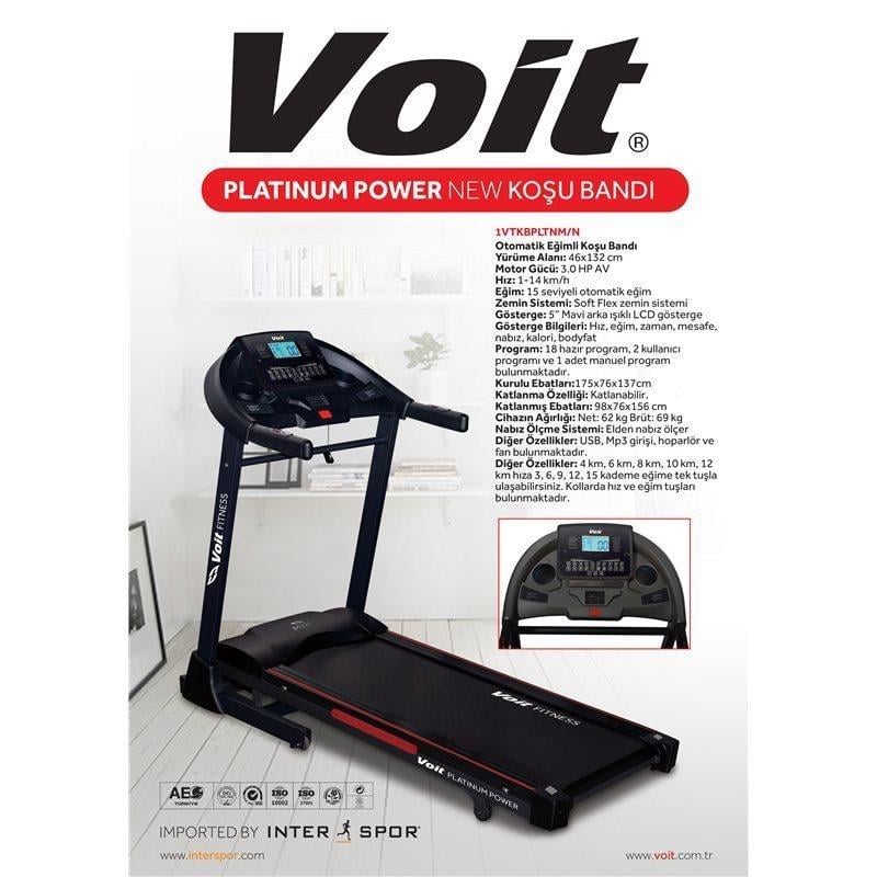 Voit Platinum Power Koşu Bandı - Teşhir