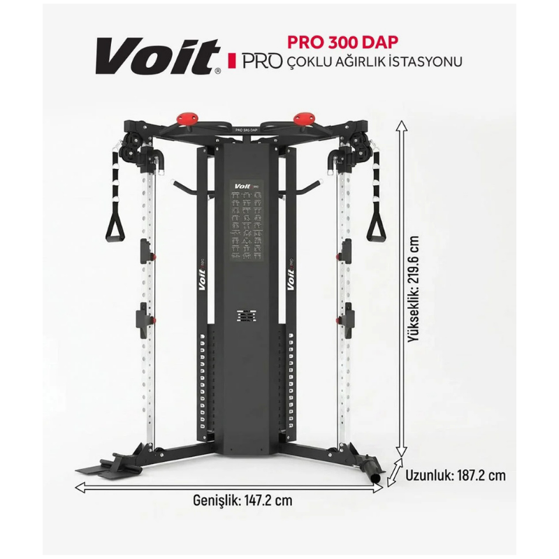 Voit PRO 300 DAP Çoklu Ağırlık İstasyonu