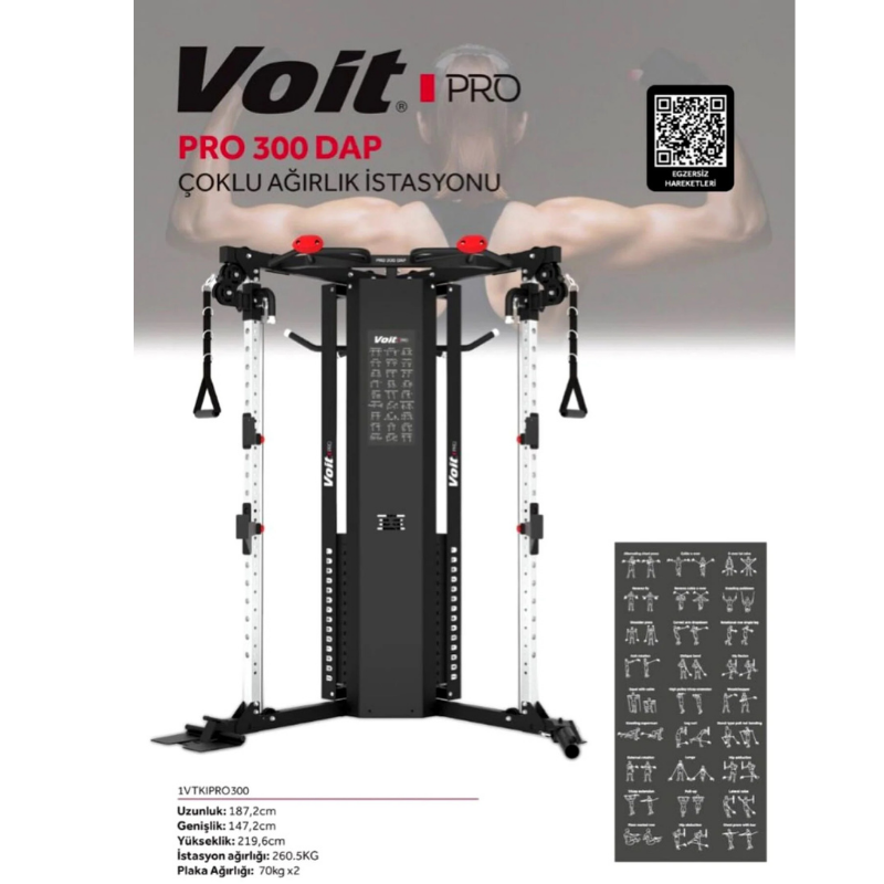 Voit PRO 300 DAP Çoklu Ağırlık İstasyonu
