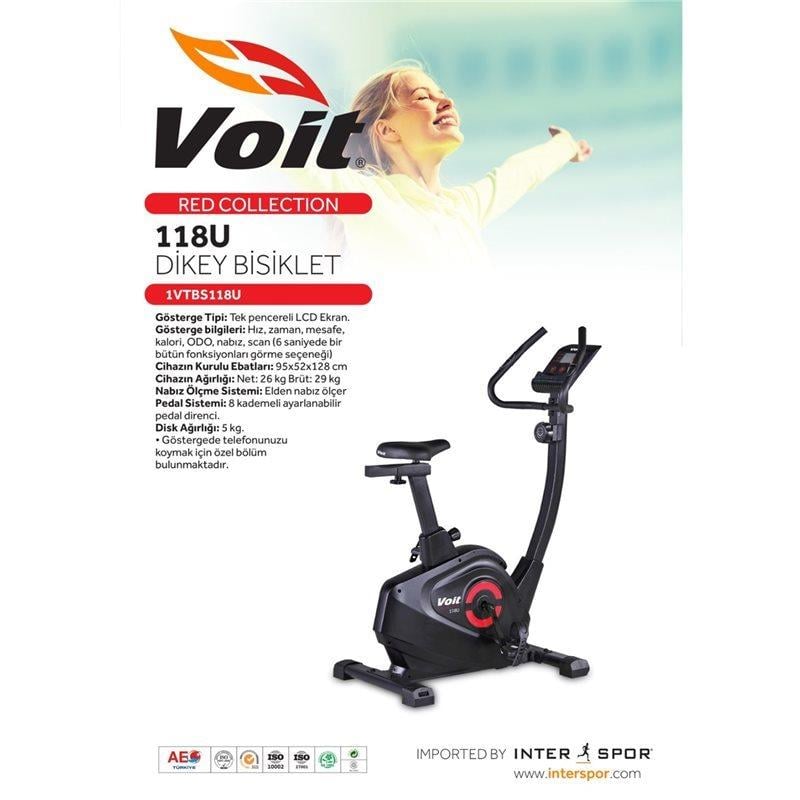 Voit Red Collection 118U Dikey Kondisyon Bisikleti