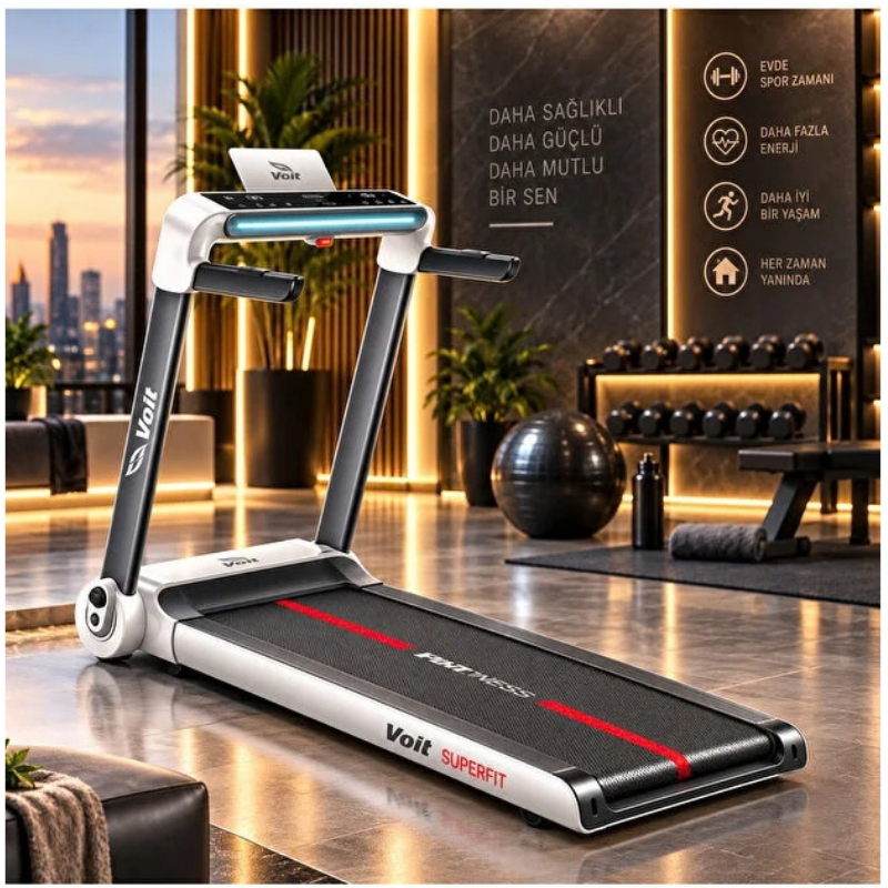Voit Super Fit Katlanabilir Koşu Bandı