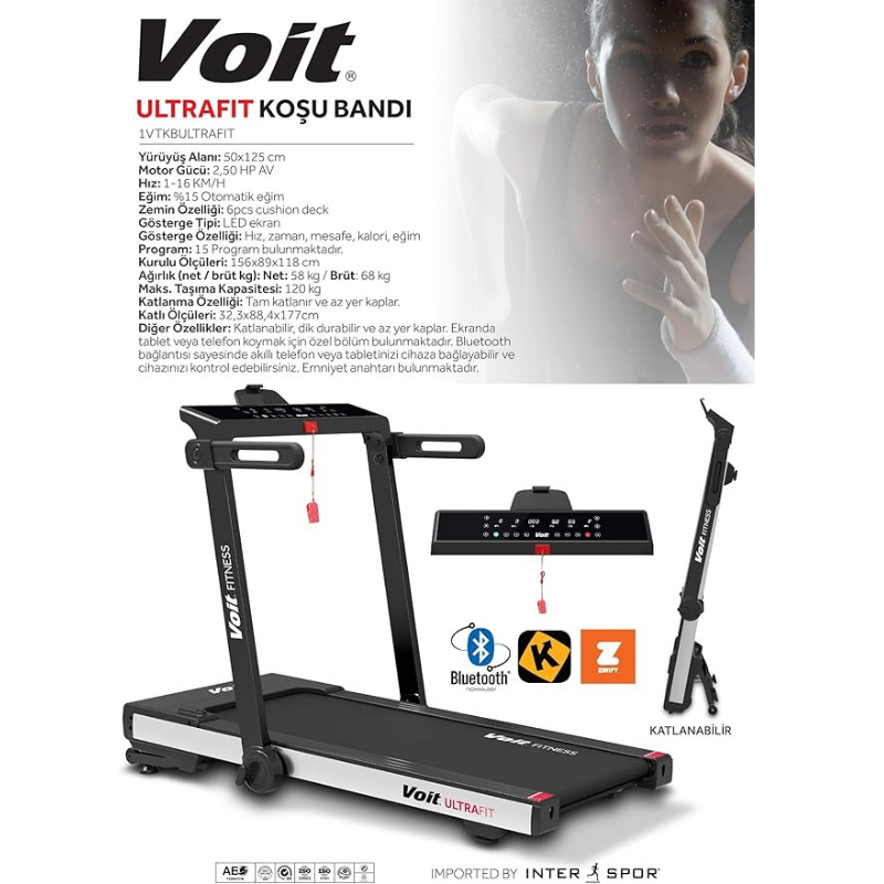 Voit Ultra Fit Koşu Bsndı Teşhir