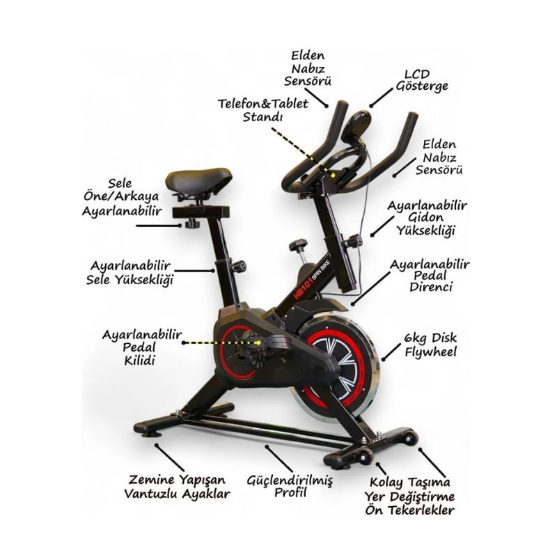 Voit V-Fit By Voit HB101 Spin Bike Teşhir