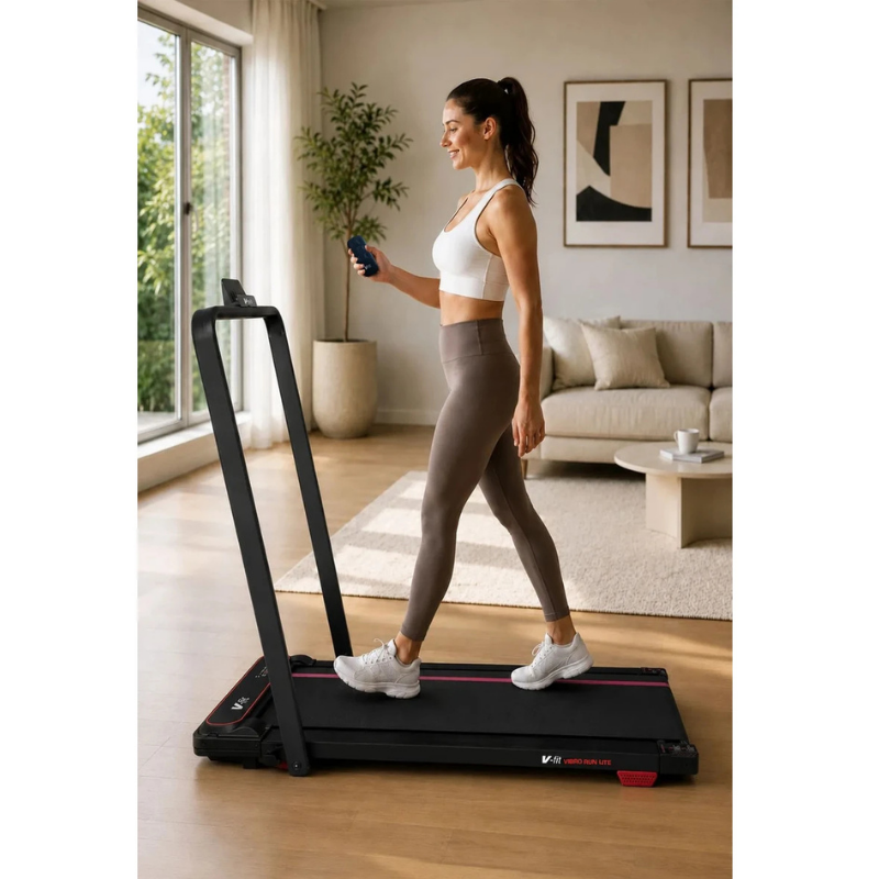 Voit Vibro Run Lite Titreşim Modlu Loop Bant Seti Hediyeli Katlanabilir Koşu ve Yürüyüş Bandı – 8 Km/h Brushless Motor