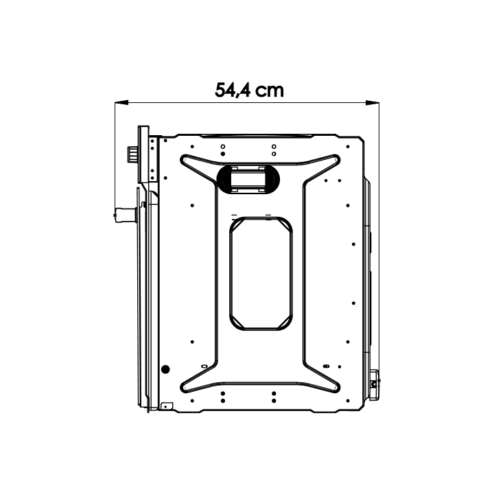 B66-S2 Siyah Ankastre Fırın